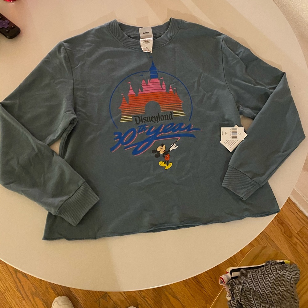 Disneyland 30th year Castle logo vintage tee
